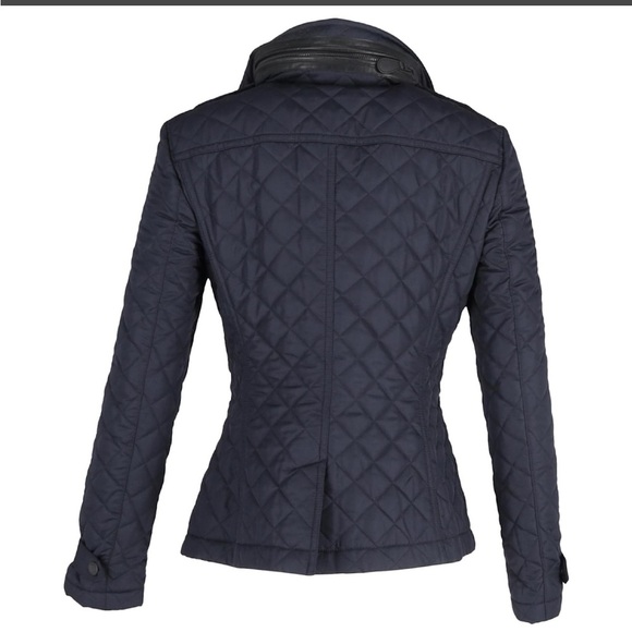 Burberry Brit navy quilted cozy jacket - Picture 4 of 11